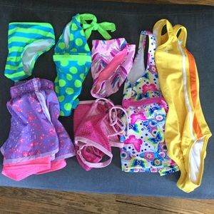 8 Piece Girls 7-8 & 8 Swim bundle Will be donated!